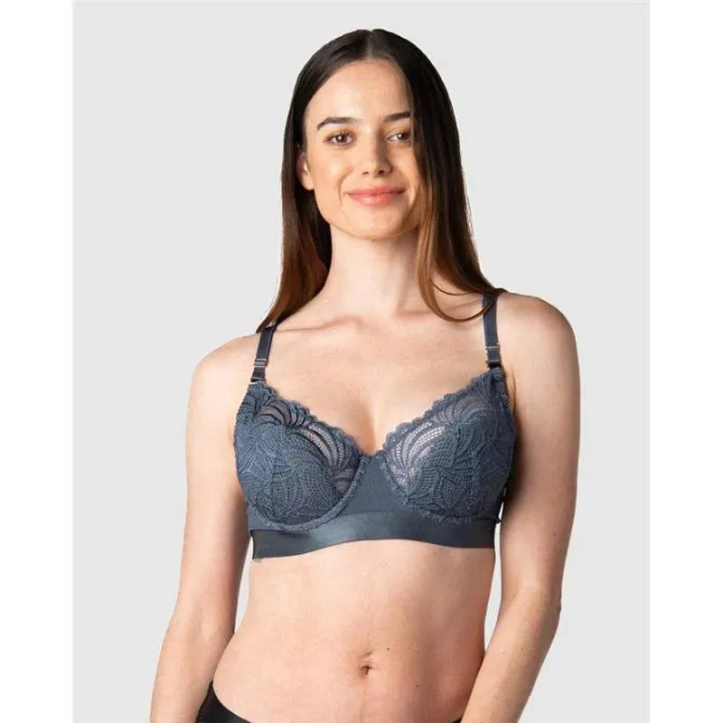 Hotmilk - Warrior Demi Nursing Bra Slate Flexiwire Image 1