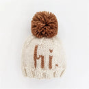 Huggalugs - Hi. Pecan Hand Knit Beanie Hat Baby & Kids Image 2