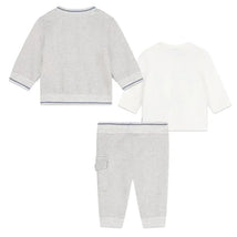 Hugo Boss Baby - All Over Print Fleece Set, Grey Image 2