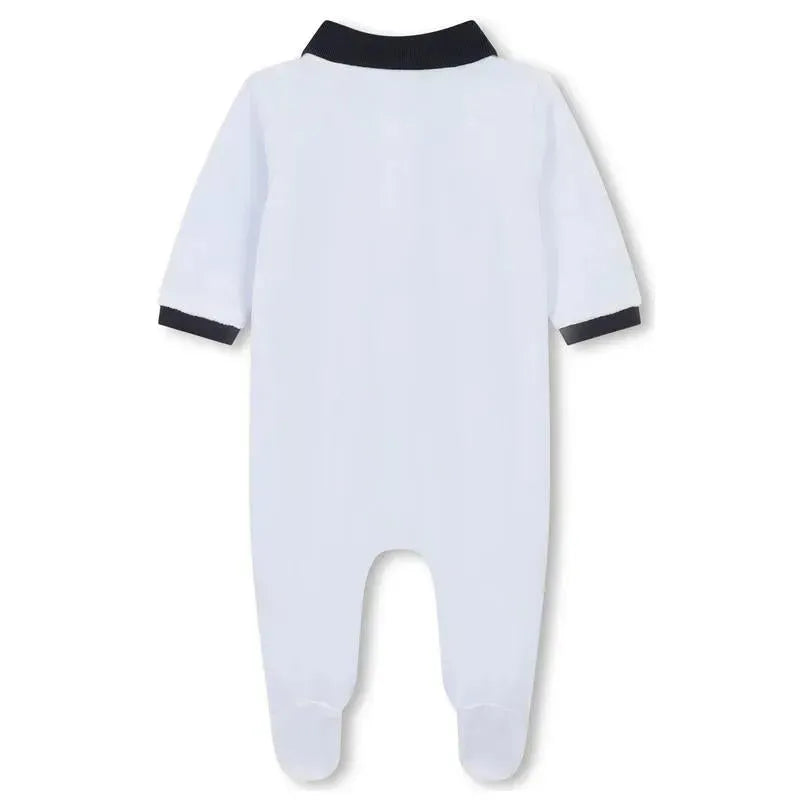 Hugo Boss Baby - Boy Polo Footie, Light Blue Image 2