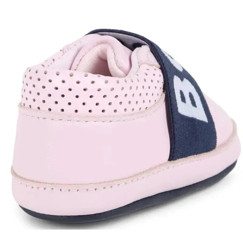 Hugo Boss Baby - Girl Soft Slippers Logo, Pink Image 5