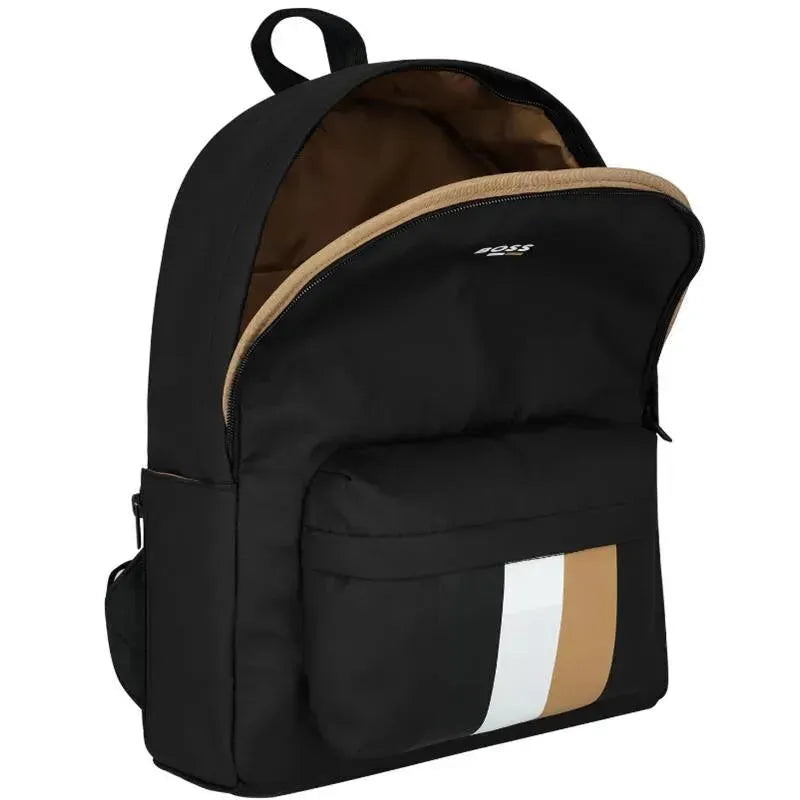 Hugo Boss Baby Boys Black Logo Backpack