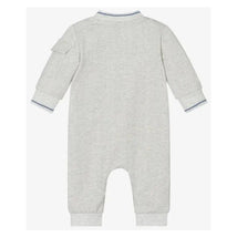 Hugo Boss Baby - Boys Grey Cotton Romper Image 2