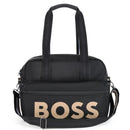 Hugo Boss Baby - Changing Bag Gold Logo Uni Black Image 2