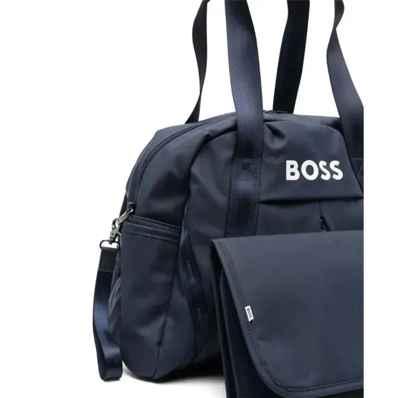 Hugo Boss Baby - Coated Fabric Changing Bag, Black Image 2