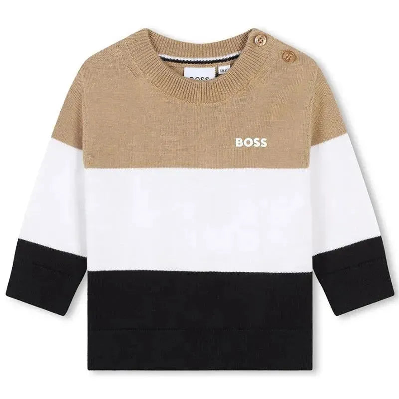 Hugo Boss Baby - Colorblock Sweater  Image 1