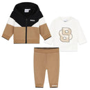 Hugo Boss Baby - Cotton Baby Set, Brown Image 1