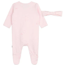 Hugo Boss Baby - Footie & Headband & Blanket Set, Pink Image 2