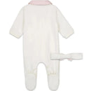 Hugo Boss Baby - Footie & Headband Gift Box, Off White Image 2