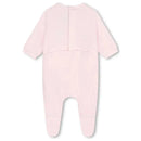 Hugo Boss Baby - Girl Long Sleeve Footie, Pink Image 2