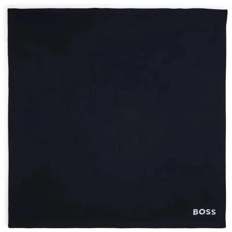 Hugo Boss Baby - Knit Blanket, Navy Image 3