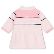 Hugo Boss Baby - Long Sleeve Polo Dress, Pink Image 2