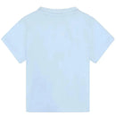 Hugo Boss Baby - Short Sleeve Basic Logo Tee, Blue Image 2