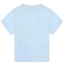 Hugo Boss Baby - Short Sleeve Basic Logo Tee, Blue Image 2