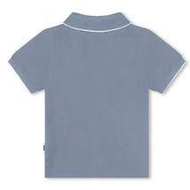 Hugo Boss Baby - Short Sleeve Pique Polo, Blue Image 2