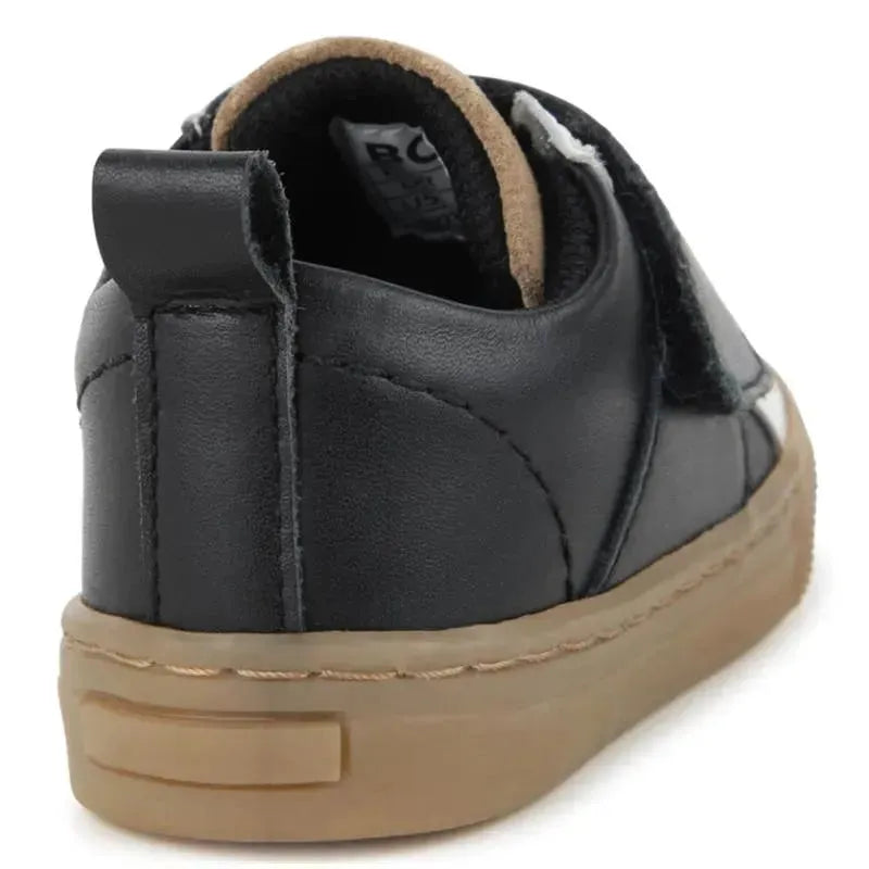 Hugo Boss Baby - Sneakers In Leather & Mesh, Black  Image 3