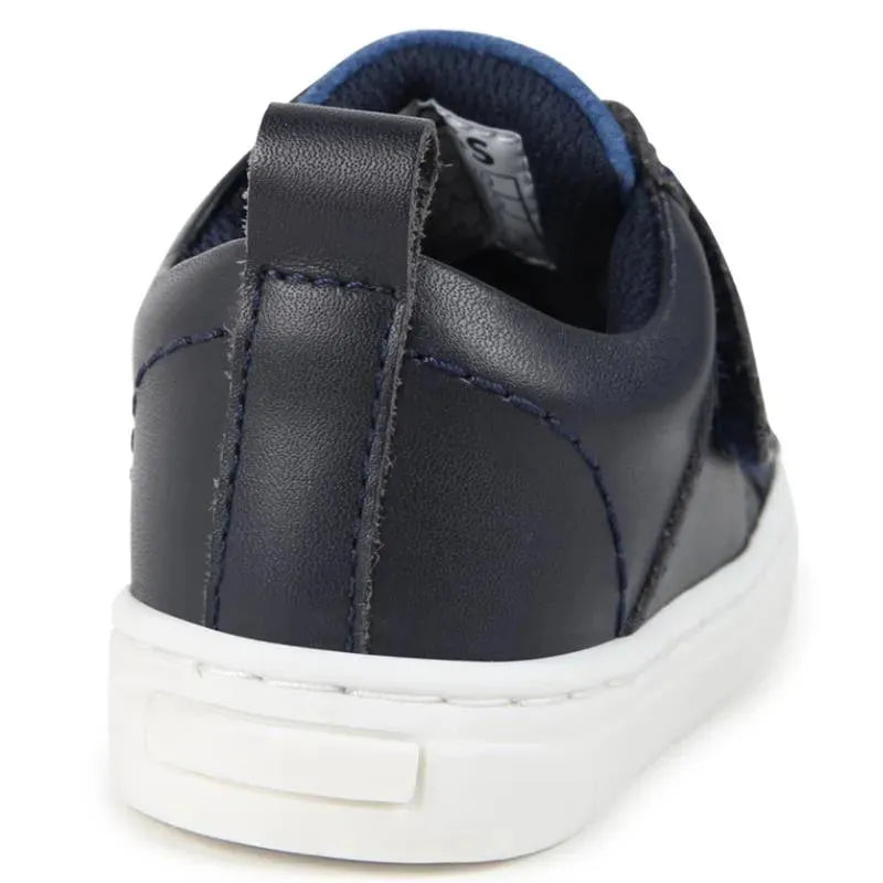 Hugo Boss Baby - Sneakers With Elastic Logo, Navy Image 3