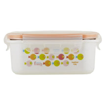 Innobaby Keepin' Fresh Stainless Steel Bento Lunch Box/Food Container, Orange/Fish Image 1