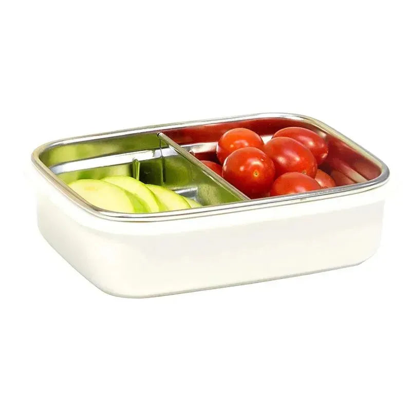 Innobaby - Keepin' Fresh Stainless Steel Divided Bento Snack Box, 11 oz, Green Image 4