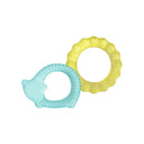 Iplay - 2Pk Cool Nature Teether, Yellow/Aqua Image 1