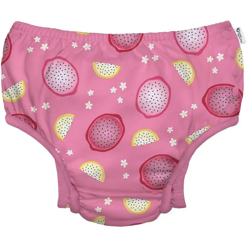 Iplay - Eco Snap Swim Diaper, Pink Dragon Fruit Image 1