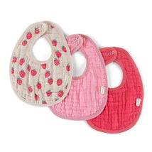 Itzy Ritzy - Itzy Bibs™, Strawberries + Cream  Image 1