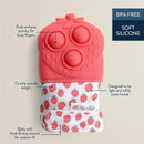 Itzy Ritzy - Itzy Mitt Pop™ , Strawberry Image 4