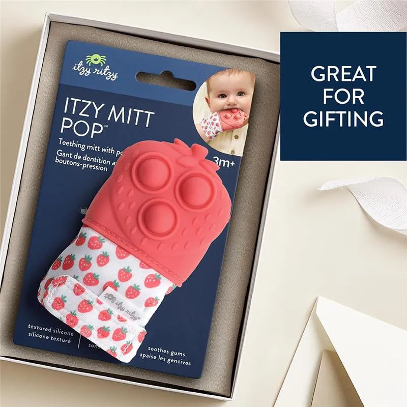 Itzy Ritzy - Itzy Mitt Pop™ , Strawberry Image 7