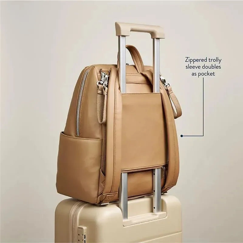 Itzy Ritzy - Itzy Ritzy Backpack, Chai Image 5