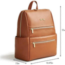 Itzy Ritzy - Itzy Ritzy Backpack, Cognac Image 2