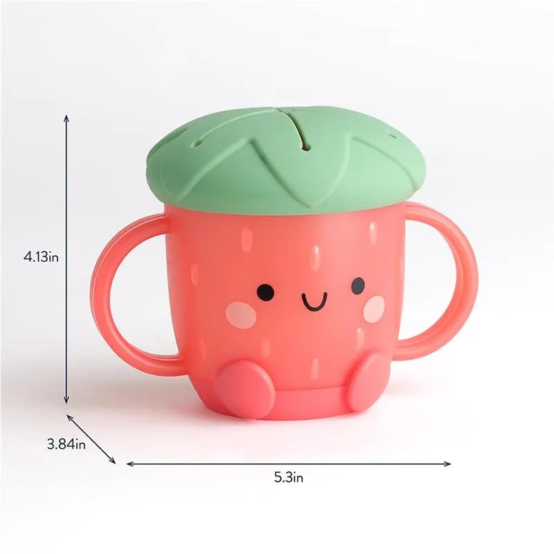 Itzy Ritzy - Itzy Snack Cup™,| Strawberry Image 2