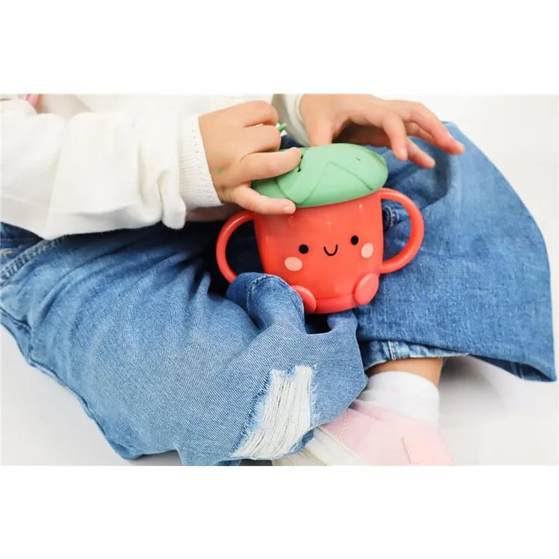 Itzy Ritzy - Itzy Snack Cup™,| Strawberry Image 5