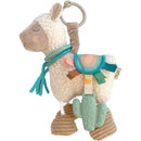 Itzy Ritzy - Link & Love Toy for Stroller or Car Seat, Silicone Teether, Llama Image 1