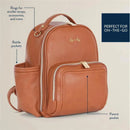 Itzy Ritzy - Mini Plus Diaper Bag, Cognac Image 6