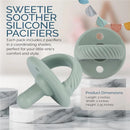 Itzy Ritzy - Silicone Pacifier 2Pk, Agave And Succulent Cables Image 4