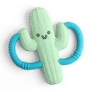 Itzy Ritzy - Silicone Teether with Easy-Grab Handles, Cactus Image 1