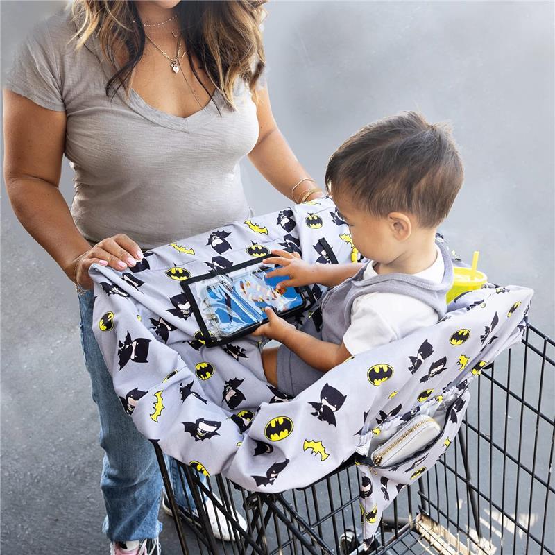 J.L. Childress - DC Comics Batman Shopping Cart & High Chair Cover for Baby to Toddler Image 5