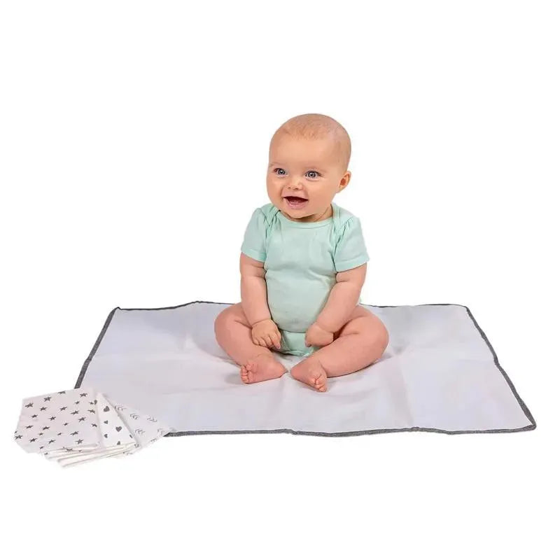 J.L. Childress - Healthy Habits, Baby Changing Pad BUNDLE, Extra-Large, Grey Image 7