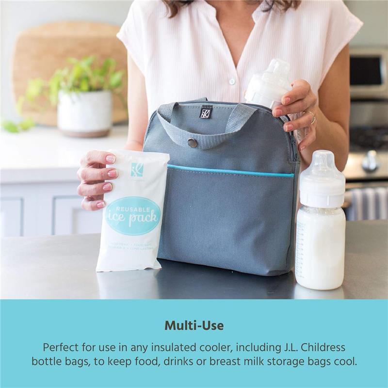 J.L. Childress - Reusable Ice Packs, 2-Pack - Breast Milk Ice Packs Image 5