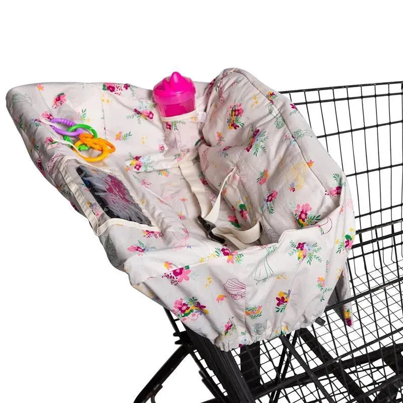 J.L. Childress - Shopping Cart & High Chair Cover for Baby to Toddler, Princess Image 1