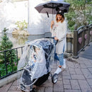 J.L. Childress Universal Stroller Rain Cover, Metallic Mickey Image 1