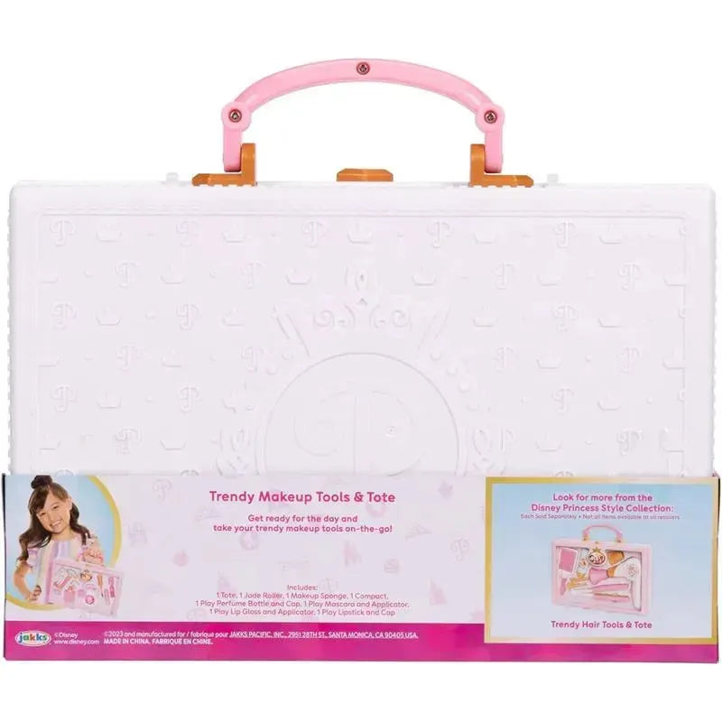 Jakks - Disney Princess Style Collection Girls Trendy Makeup Tote Bag Image 3