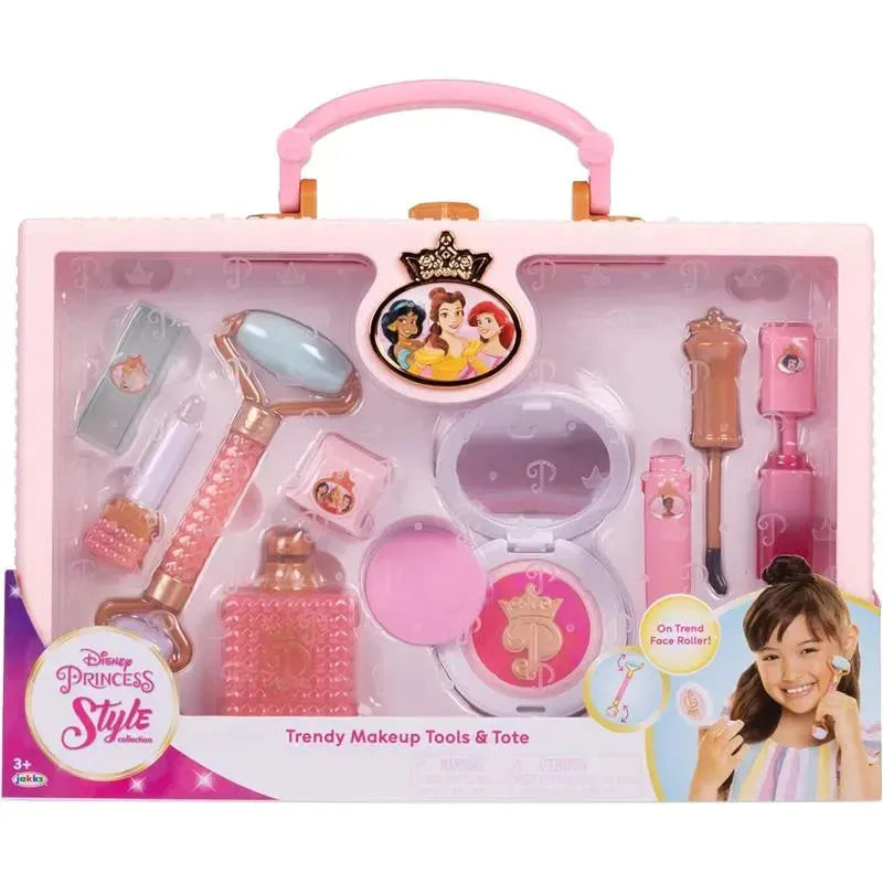 Jakks - Disney Princess Style Collection Girls Trendy Makeup Tote Bag Image 6