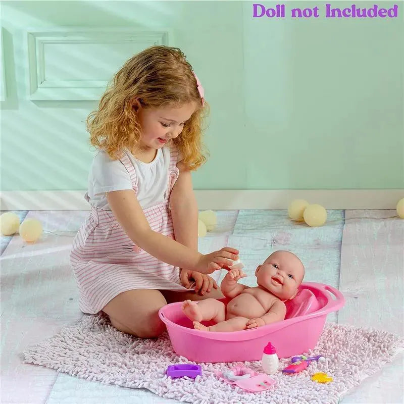 JC Toys - Baby Doll Newborn Realistic Bath, Fits Dolls up to 16, Ages 2+ Image 6