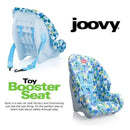 Joovy - Booster Seat & Functional Doll Car Seat, Fits Dolls 12” to 22”, Blue Image 5