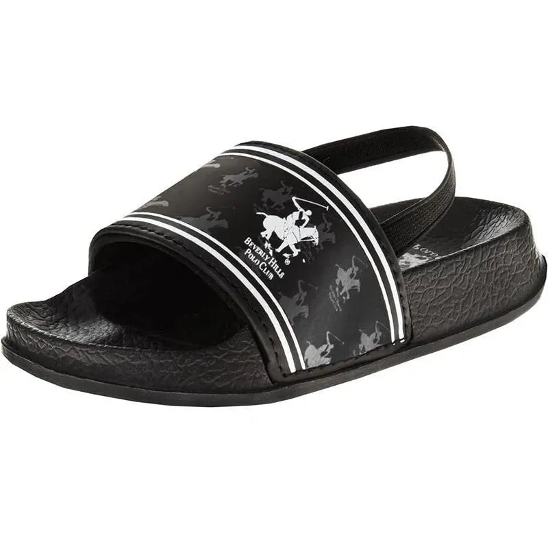 Josmo - Beverly Hills Polo Club Baby Boys Slides Black Image 1