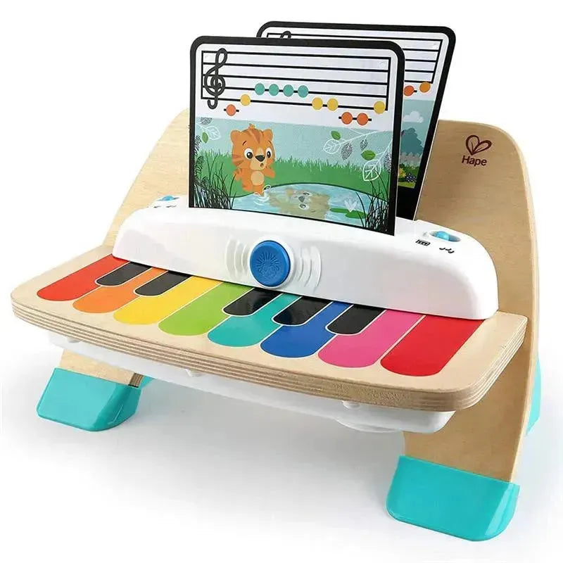 Kids 2 - Baby Einstein and Hape Magic Touch Piano Wooden Musical Toddler Toy, Age 6 Months and Up Image 1