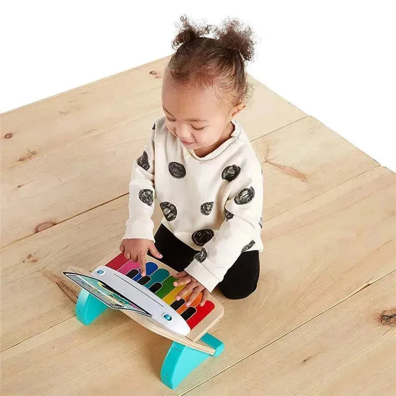 Kids 2 - Baby Einstein and Hape Magic Touch Piano Wooden Musical Toddler Toy, Age 6 Months and Up Image 3