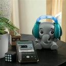 Kids II - Baby Einstein Earl The Elephant Bluetooth Soother Sound Machine, Stream Music Night Light Image 10