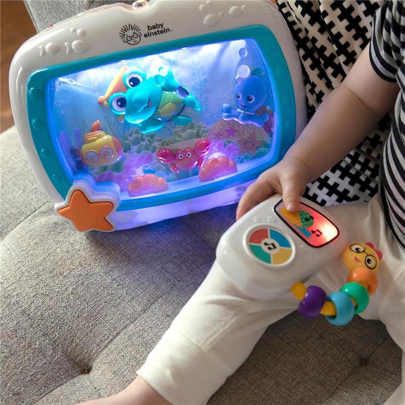 Baby Einstein SEA DREAMS Crib Soother Lights Sounds Music Animation No  Remote